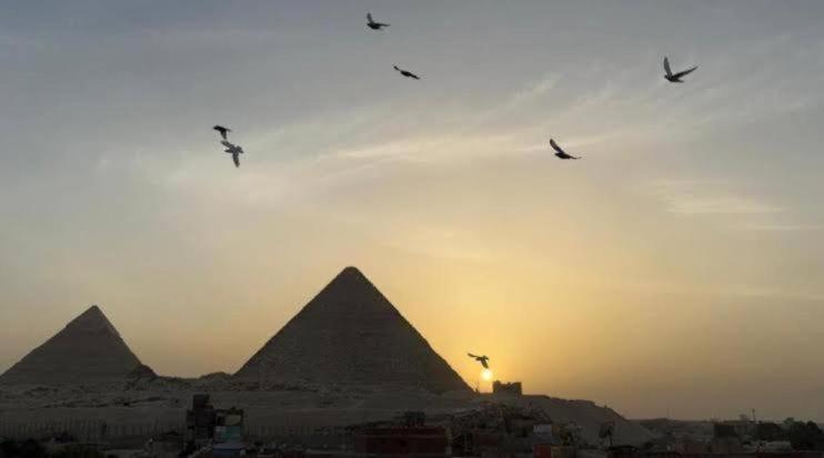 Mak Pyramids View Otel Kafret el-Gabal Dış mekan fotoğraf